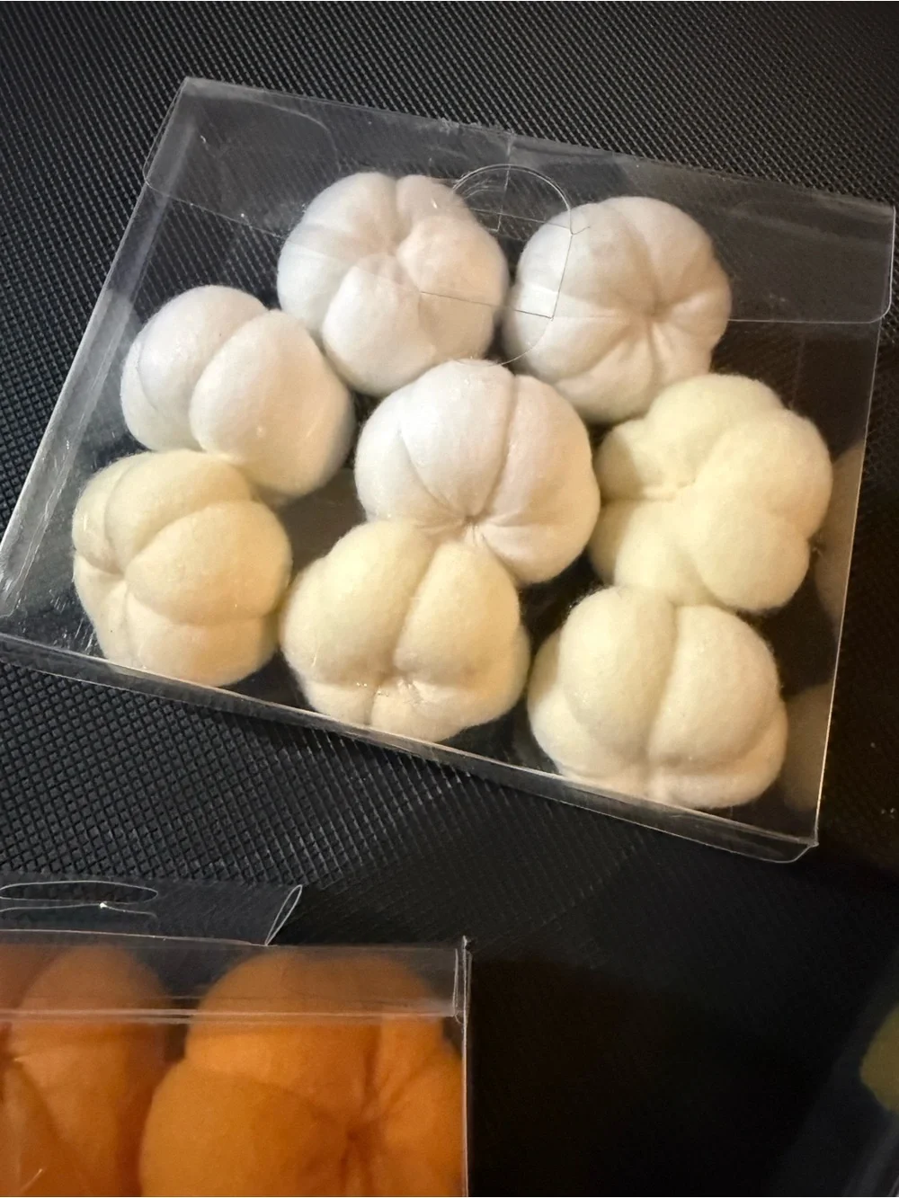 NEW Hobby Lobby Fall Felt Fillers Set (3 Packs) Pumpkin & Acorn Bowl Filler